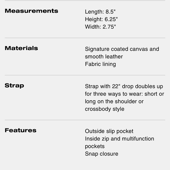 Coach Colour Block Crossbody Bag - Picture 7 of 7